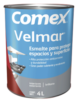 Comex 100 Metálico Cobre 4L - Bryco Panama
